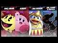 Super Smash Bros Ultimate Amiibo Fights  – Request #18816 Pac Man & Kirby vs Dedede & Game&Watch