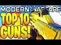 TOP 10 BEST GUNS IN MODERN WARFARE 1.10 PATCH! COD MODERN WARFARE BEST WEAPONS IN COD MW AFTER 1.10!