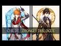 Zhongli and Childe talks about each other