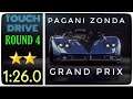 Asphalt 9 | Pagani Zonda HP Brachetta GRAND PRIX | Round 4 TouchDrive 1:26.0 (2 star) Instructions