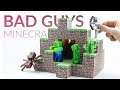 Bad Guys from MINECRAFT with Polymer Clay