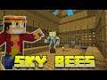 Building The Coolest Storage System Ever | Minecraft {Sky Bee's}