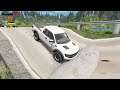 Cars vs Pipes Speed Bumps and Potholes - BeamNG.drive | BeamNG-Cars TV