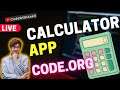 How to make Calculator in app lab , Code.org | #codingforkids #calculatorapp
