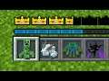 Minecraft MORPHING IN TO BOSSES AND MUTANT TITANS MOD / DANGEROUS CREATURES !! Minecraft Mods