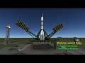 Modular Launch Pads v2 Dev Demo: New Soyuz Launch Base Gantry Arms