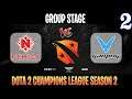 Nemiga vs V-Gaming Game 2 | Bo3 | Group Stage Dota 2 Champions League 2021 Season 2