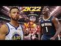 NEW ORLEANS PELICANS VS GOLDEN STATE WARRIORS I SIMULATION GAME I NBA 2K21 BY CHANO TV