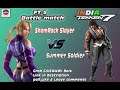 TEKKEN 7 INDIA # 10 ShamRock Slayer  v/s Summer Soldier FT_5 Battle  match