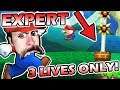 This is CRAZY for Expert // Starting With 3 LIVES ONLY on EXPERT #3 [Mario Maker]
