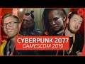 CYBERPUNK 2077 GAMEPLAY angeschaut | Gamescom 2019