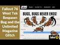 Fallout 76 West Tek Respawn Bug Not Fixed and the Unlimited Magazine Glitch Still Exist on PTS