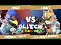 Glitch 7 SSBU - lluZ Juice (Falco) VS Rogue Light (Fox) Smash Ultimate W. Round of 32
