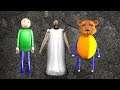 Granny vs Baldi vs Freddy Vs Cupheadfunny animation part 55