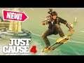 Just Cause 4 - HOVERBOARD & ALL DANGER RISING VEHICLES + OLD BASE LIBERATION!
