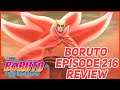 Naruto's New Baryon Mode Vs Isshiki Begins-Naruto Last Stand-Boruto Episode 216 Review