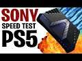 PlayStation 5 - SPEED TEST (MIND BLOWING)