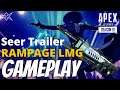 Rampage LMG Gameplay & Seer Charakter Trailer - Apex Legends | Deutsch Season 10