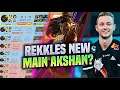 REKKLES IS SPAMMING NEW CHAMPION AKSHAN IN NORMALS! 🔥SECRET PICK?🔥 - G2 Rekkles Plays Akshan ADC!