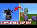 Simple Helicopter in Minecraft | Command Blocks