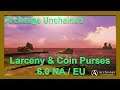Archeage Unchained Larceny & Coin Purses For Gold In 6.0