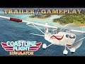 Coast Line Flight Simulator | Review | Gameplay | Controls | Take Off | Landing | How To