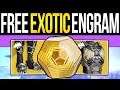 Destiny 2 | How to Get a FREE DLC EXOTIC! Easy Exotic Engram Glitch! (Season of Dawn)