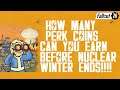 Fallout 76 How many PERK COINS can you earn before Nuclear Winter ends?