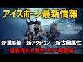 【MHW】アイスボーン公式最新情報!新重ね着・新アクション・新古龍イヴェルカーナの属性などカプコンTVまとめ【モンハンワールド】