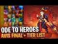 Ode to Heroes 🀄️ Avis final + Tier List