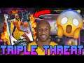 Triple Threat @ night! - NBA 2k20 MyTEAM gameplay