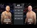 Action Bronson Vs. Dana White : UFC 4 Gameplay (Legendary Difficulty) (AI Vs AI) (PS4)