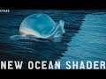 Blender 2.8 - New Ocean Shader 6 Cycles #b3d