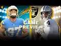 Chargers vs Raiders: Week 4 Game Preview | Director's Cut