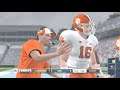(Clemson Tigers vs North Carolina Tar Heels)(NCAA 14 Roster Update For 2019 2020 ps3)
