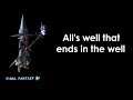 Final Fantasy XIV - All's Well That Ends In The Well