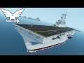 Massive Aircraft Carrier Crashes Game...-  Stormworks: Build and Rescue  - Wasp class LHD alpha v0.3