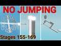 No Jumping Difficulty Chart Obby (Stages 155-169)