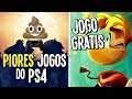 OS 10 JOGOS MERDA do PS4 em NOTAS / JOGO GRÁTIS LIMITADO!