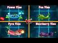 PVZ 2 New "POWER VINE vs PYRE VINE vs PEA VINE vs BLASTBERRY VINE" - Who Will Win?