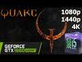 Quake Enhanced - GTX 1660 Super + i5 8500 - 1080p/1440p/4K - Gameplay Benchmark