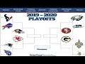 2020 NFL PLAYOFF PREDICTIONS! YOU WON'T BELIEVE THE SUPER BOWL MATCHUP! 100% CORRECT BRACKET!