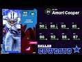 91 AMARI COOPER ADDED TO THE BEST DALLAS COWBOYS THEME TEAM IN MADDEN 22!