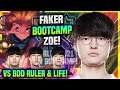 FAKER MEETS BDD RULER & LIFE IN EUW SOLOQ! - T1 Faker Plays Zoe MID vs GEN Bdd Leblanc! | Bootcamp