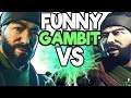 FUNNY MOMENTS in GAMBIT Private Matches!