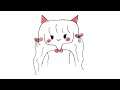 How to draw a cute easy girl step by step #draw #art