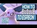 How To Evolve Eevee Into Espeon In Pokemon Sword & Shield