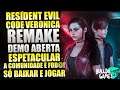 LANÇAMENTO Da DEMO De Resident Evil Code Veronica REMAKE !!! ESPETACULAR, A COMUNIDADE É FOD4 !!!