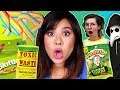 Last to Stop Eating SOUR CANDY Wins $10,000 Challenge (Evil Magician Prank?)