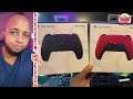 PS5 Cosmic Red and Midnight Black Dual Sense Wireless Controller Impressions